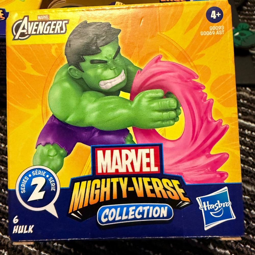 Marvel Mighty-Verse Hulk Kids Series 2 Green New Avengers Figure 6